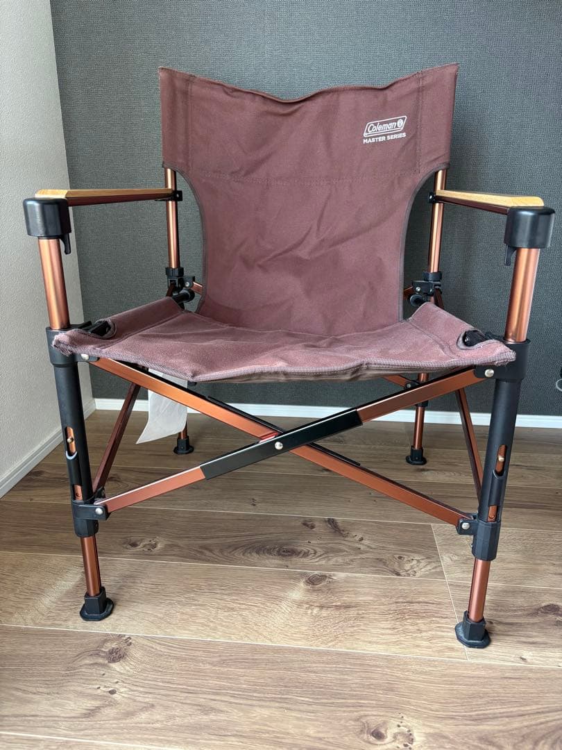 Coleman マスターシリーズコットンキャンバスチェア2脚セット※バラ売り不可