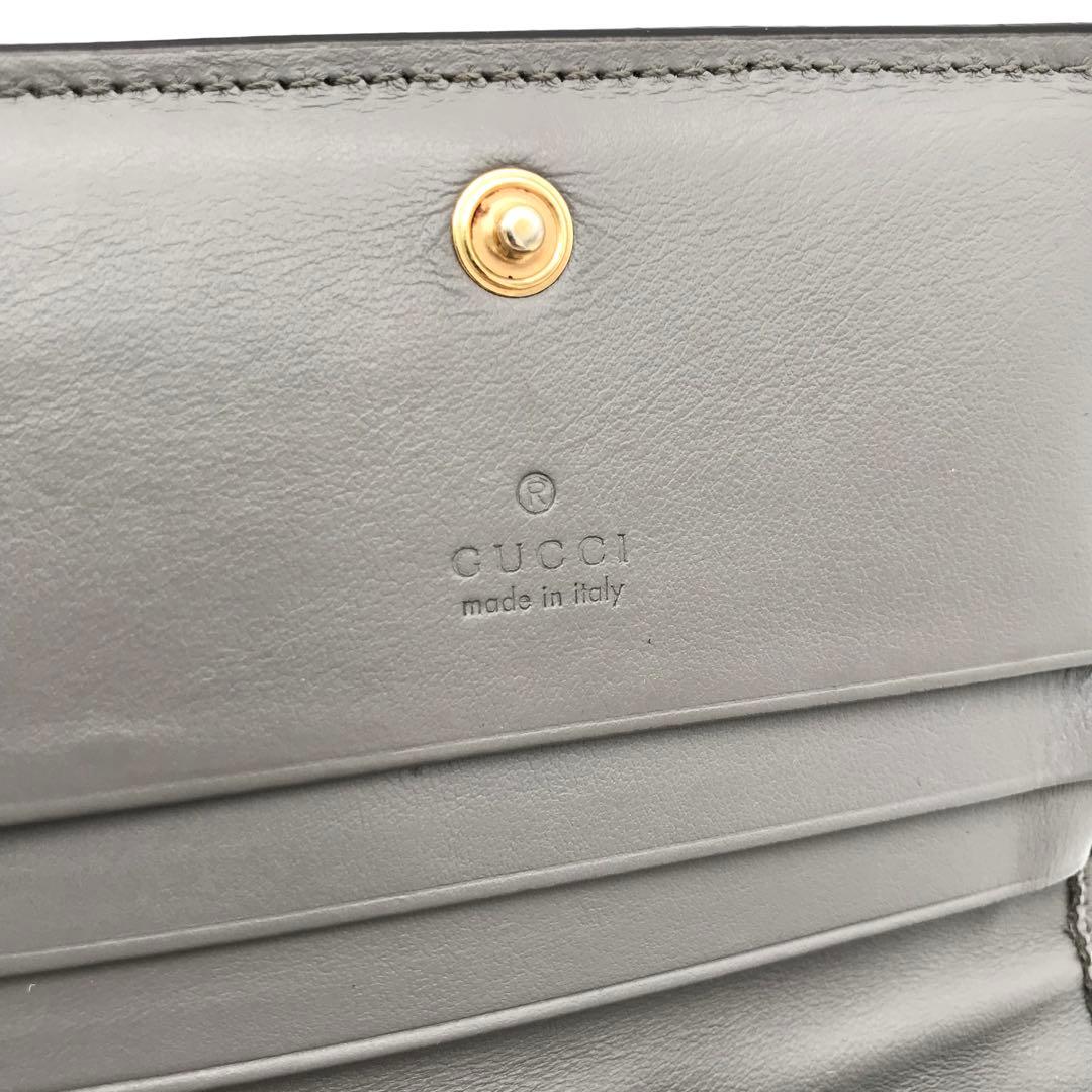 正規品　極美品　グッチ財布　グッチggマーモント グッチマトラセット　レザー