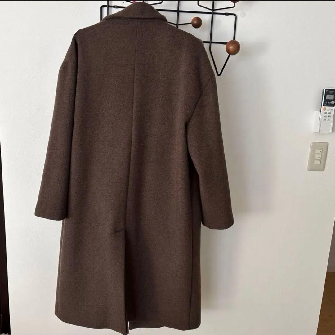ZARA ザラ チェスターコート ロングコート ブラウン Lサイズ 未使用品