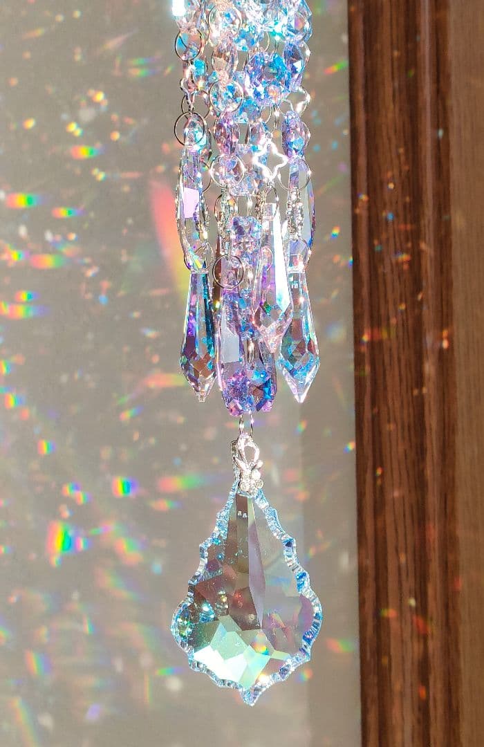スワロフスキー✨️サンキャッチャー✨️ペンデロークバイオレットAB 63mm