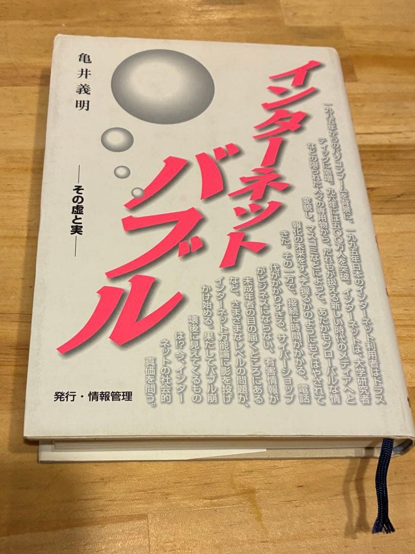 『インターネットバブル　その虚と実』 亀井義明