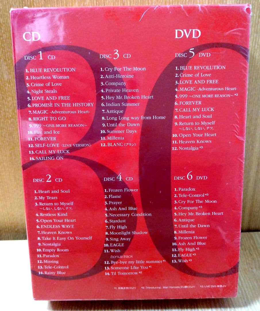 白*熱様 新品・未使用　浜田麻里　COMPLETE SINGLE COLLECT