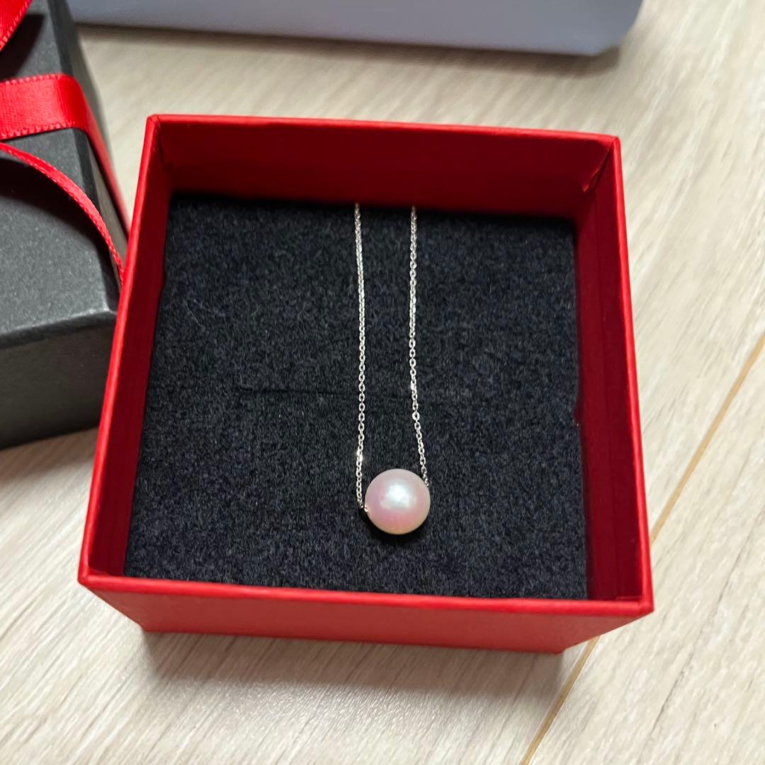 a*g様 4℃ ネックレス パール 本真珠 プラチナ Pt850