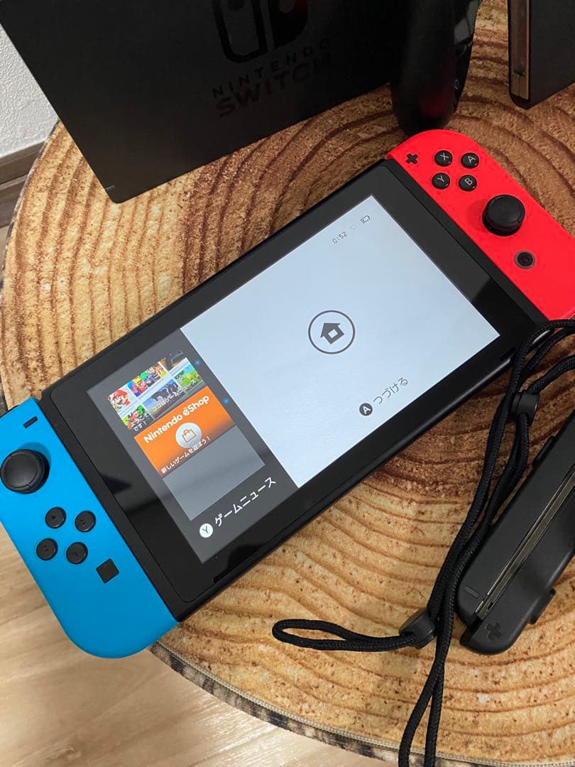 Nintendo Switch ニンテンドースイッチ本体　ネオン　箱無し ①