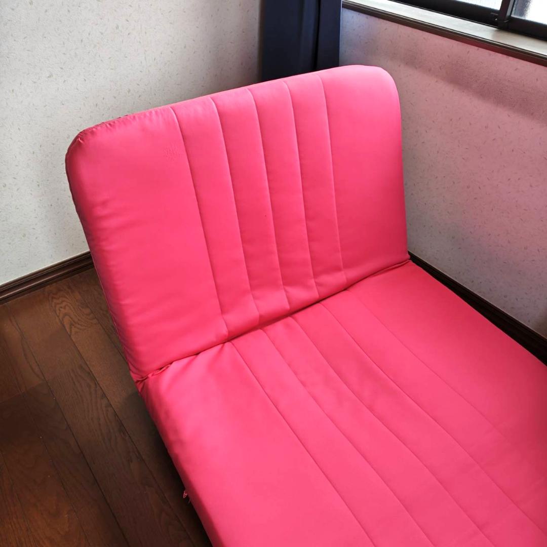 直接引き取り可：ニッセン製　フロアソファベッド(シングル)