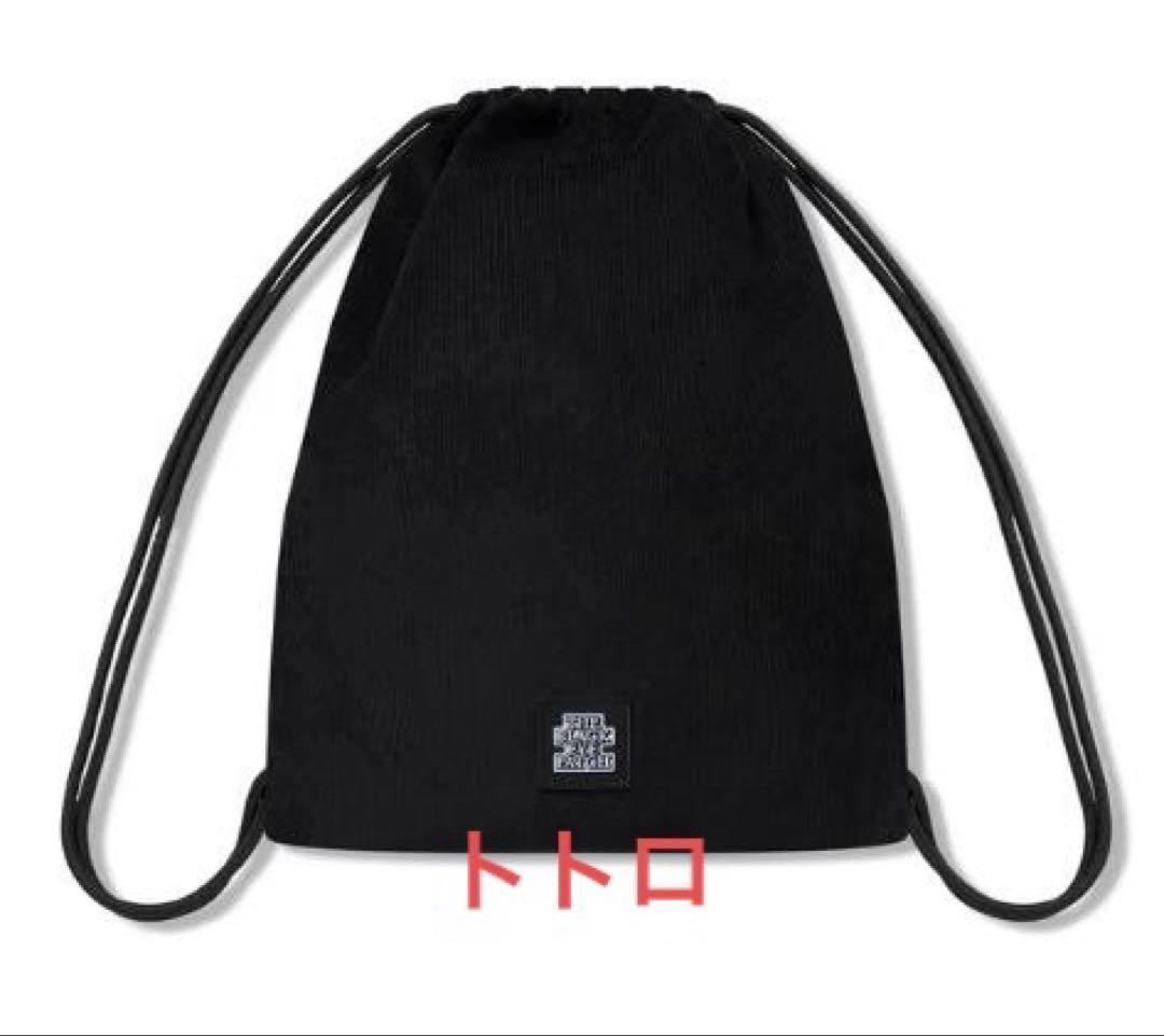 ブラックアイパッチ OG LABEL CORDUROY GYM BAG 黒