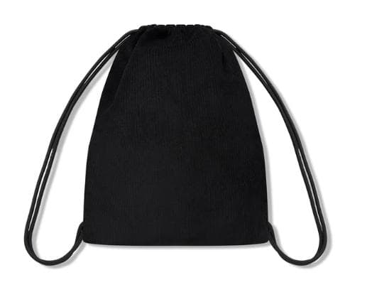 ブラックアイパッチ OG LABEL CORDUROY GYM BAG 黒