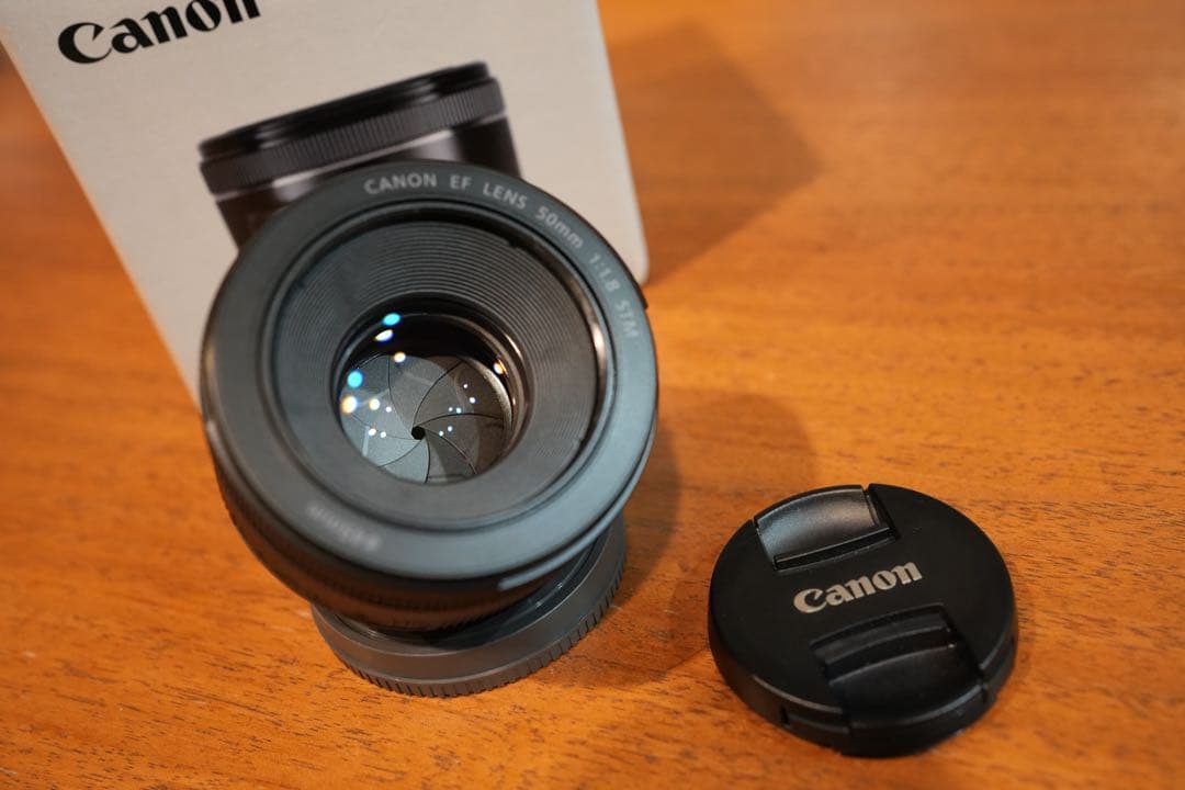 EF50mm F1.8 STM EF5018STM フード付Canon キヤノン