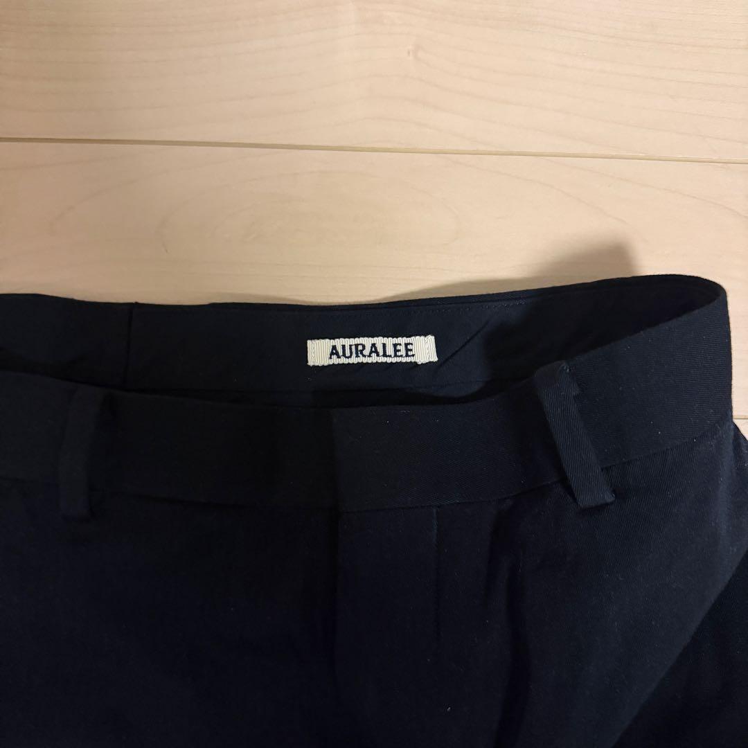 パンツ AURALEE 24SS LIGHTWOOLMAXGABARDINE SLACS