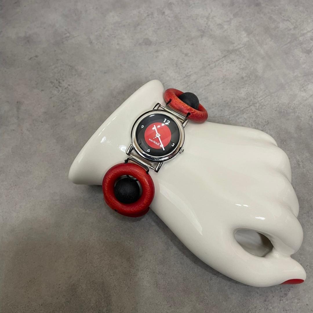 aarikka アーリッカ RONDO 木製 腕時計 フィンランド 北欧