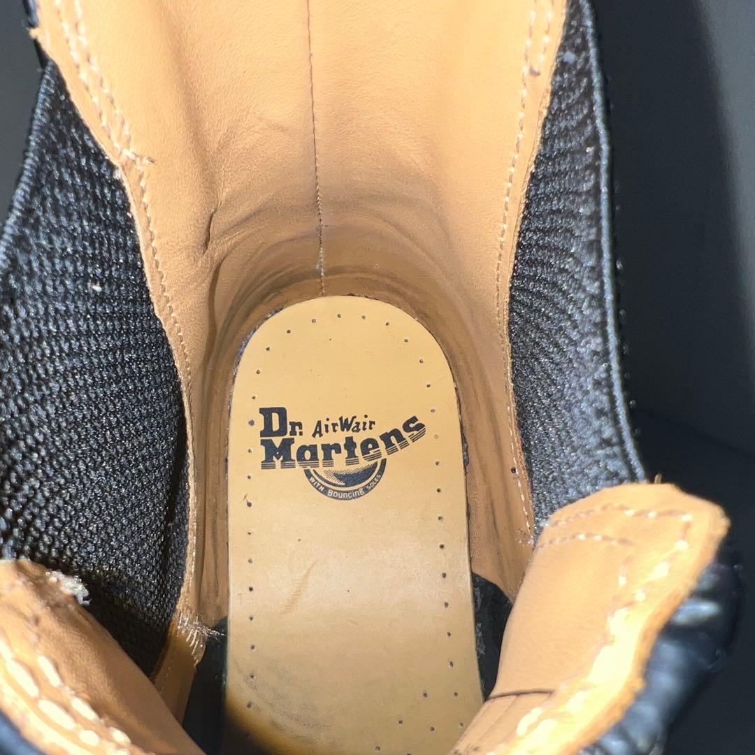 【美品】ドクターマーチン サイドゴアブーツ 2976 UK7 ブラック 箱付き