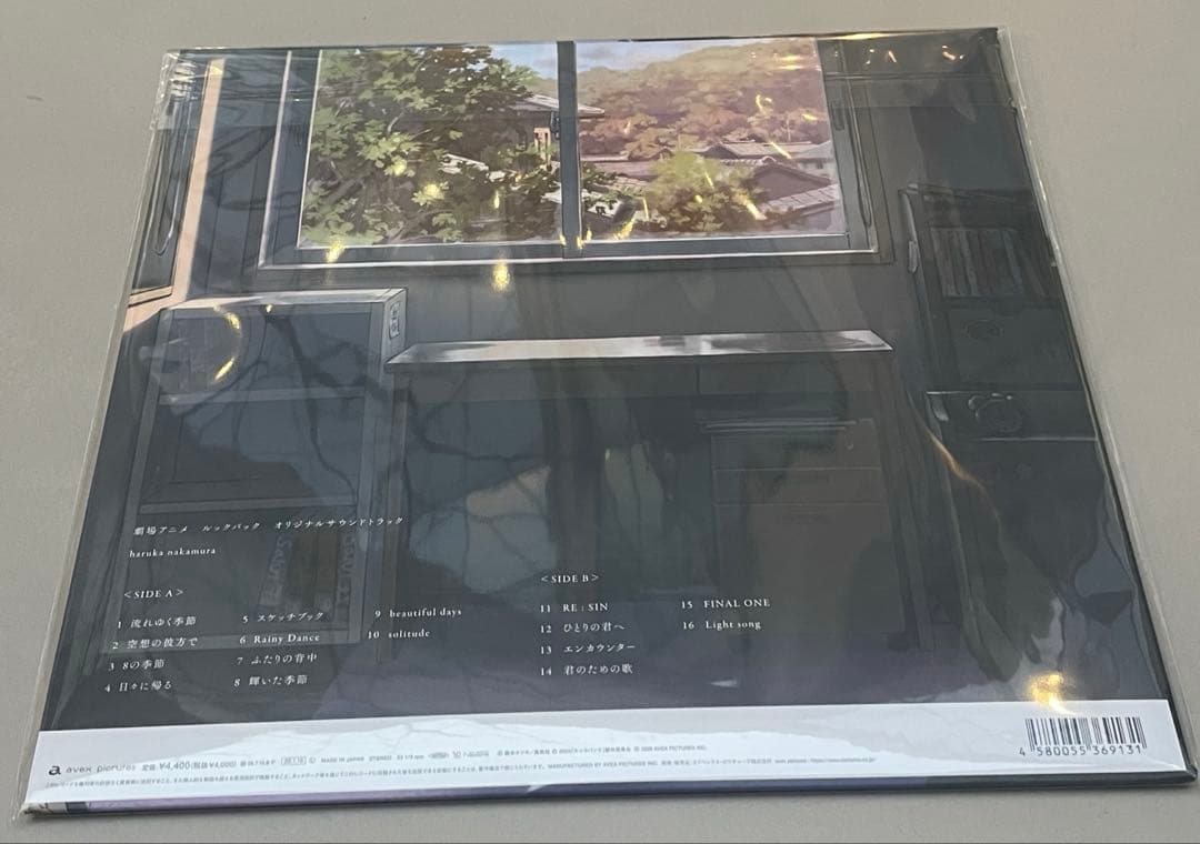 【数量限定】ルックバック オリジナルサウンドトラック レコード 特典・おまけ付