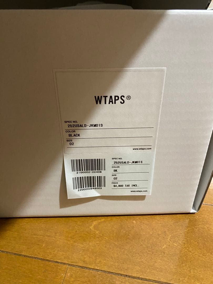 WTAPS Alpha MA-1 Core SPEC M 黒 MA-1ジャケット