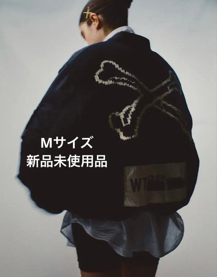 WTAPS Alpha MA-1 Core SPEC M 黒 MA-1ジャケット