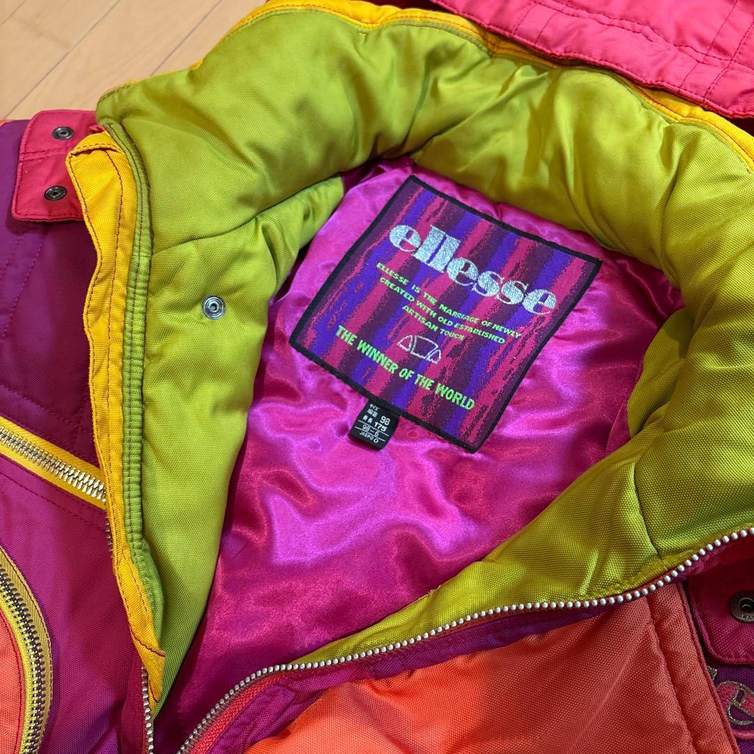 激レア　ellesse エレッセ　スキーウェア　スノーボード　上下セット　メンズ