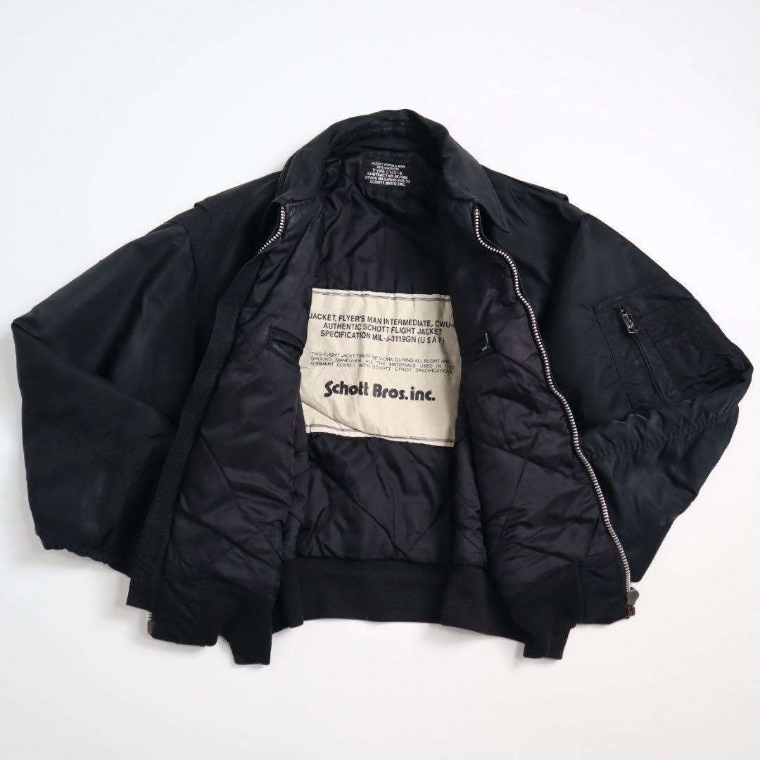 90s schott cwu-r 短丈 フライトジャケット cwu45p