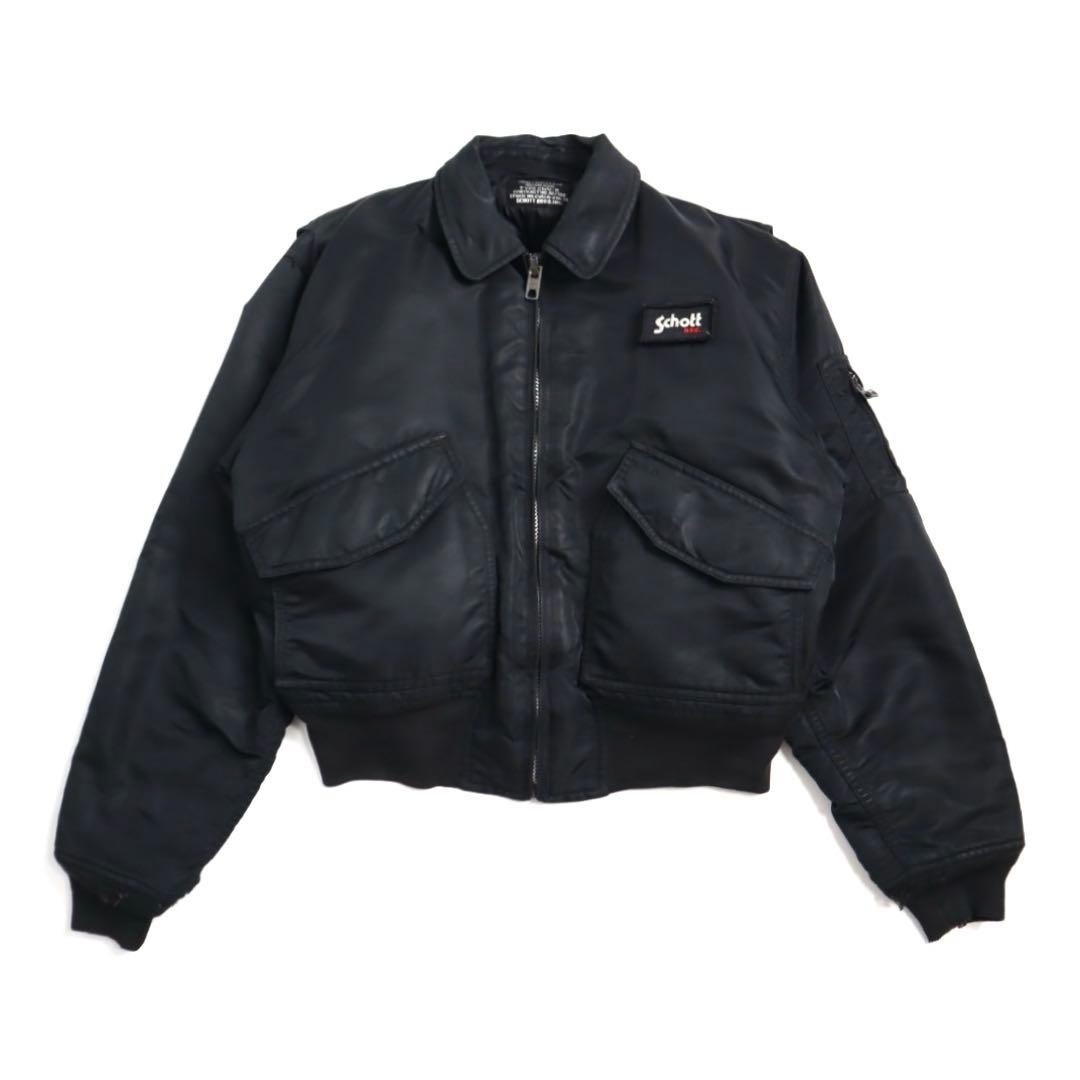 90s schott cwu-r 短丈 フライトジャケット cwu45p