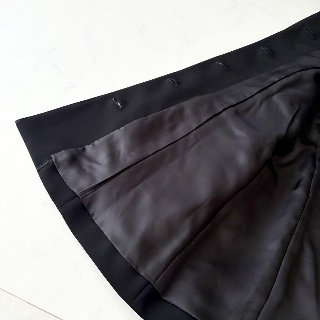 最終価格✨ ボーダーズアットバルコニー パール ノーカラー 黒 ジャケット