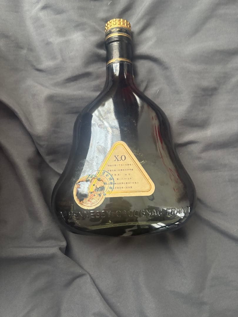 ヘネシー Hennessy XO 金キャップ グリーンボトル ブランデー