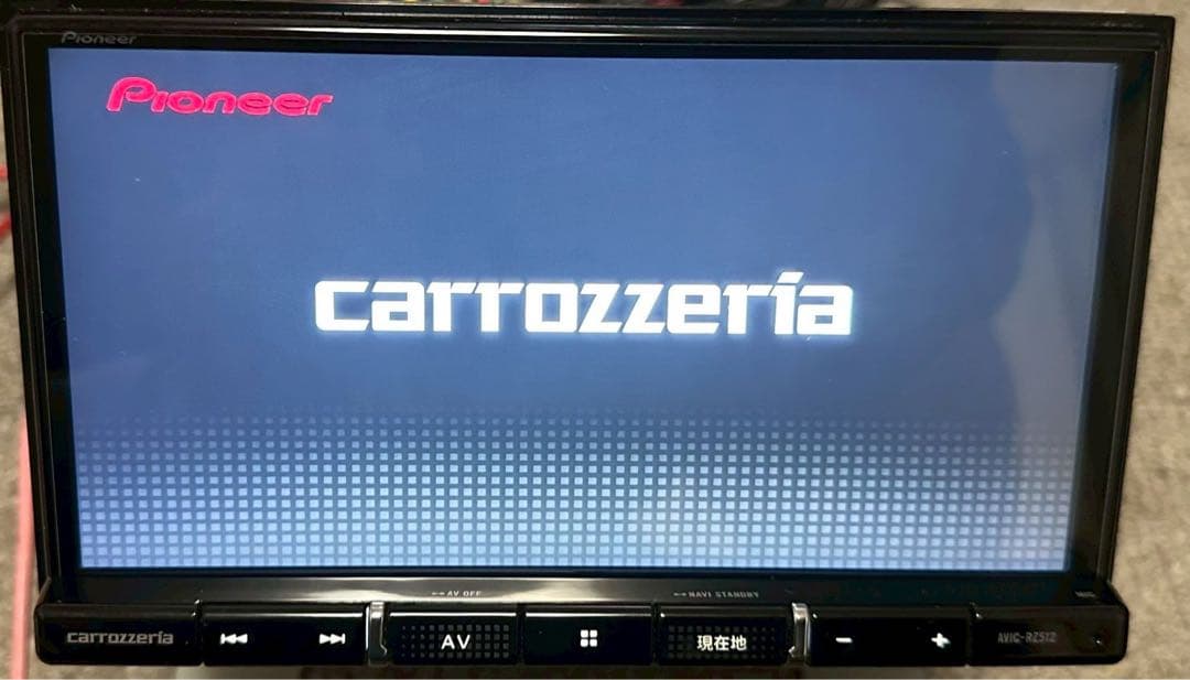 カーナビ AVIC-RZ512 PIONEER S/NO:BJTW004283JP