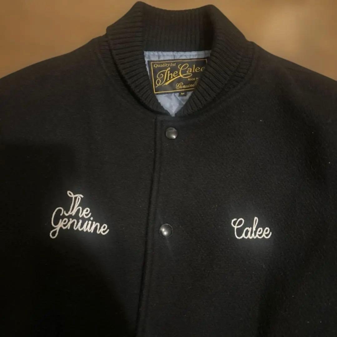 【日本製】 キャリー メルトンファラオ　チェーンステッチ Calee スタジャン