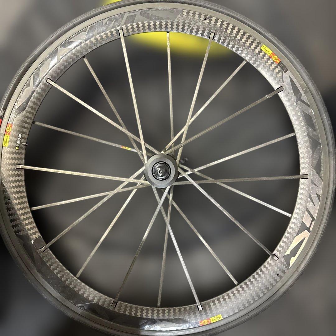 MAVIC COSMIC SLR クリンチャーフロント　リムブレーキ