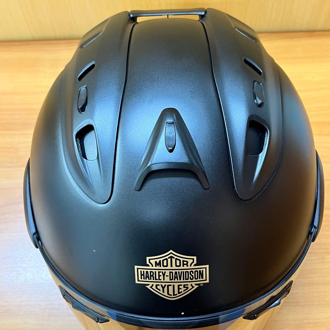 ハーレーダビッドソン　ヘルメット　snell 61.62センチ　マッドブラック