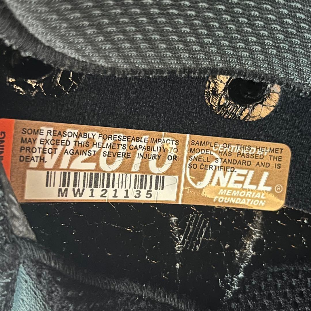 ハーレーダビッドソン　ヘルメット　snell 61.62センチ　マッドブラック