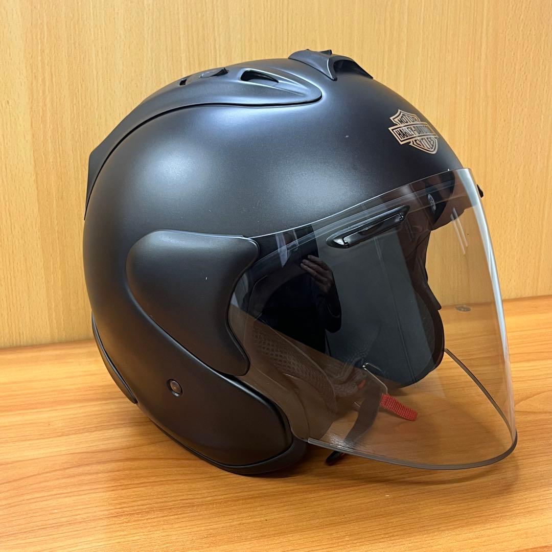 ハーレーダビッドソン　ヘルメット　snell 61.62センチ　マッドブラック