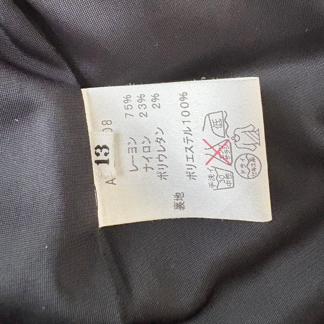 《ケイミー》定番 ストレッチ テーラードジャケット　黒 13（XL）