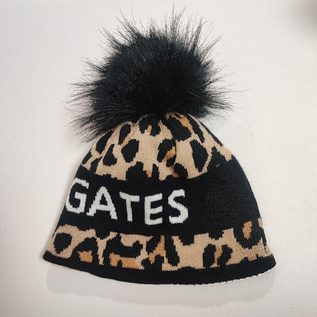PEARLY GATES パーリーゲイツ レオパード ヒョウ柄 ニット帽
