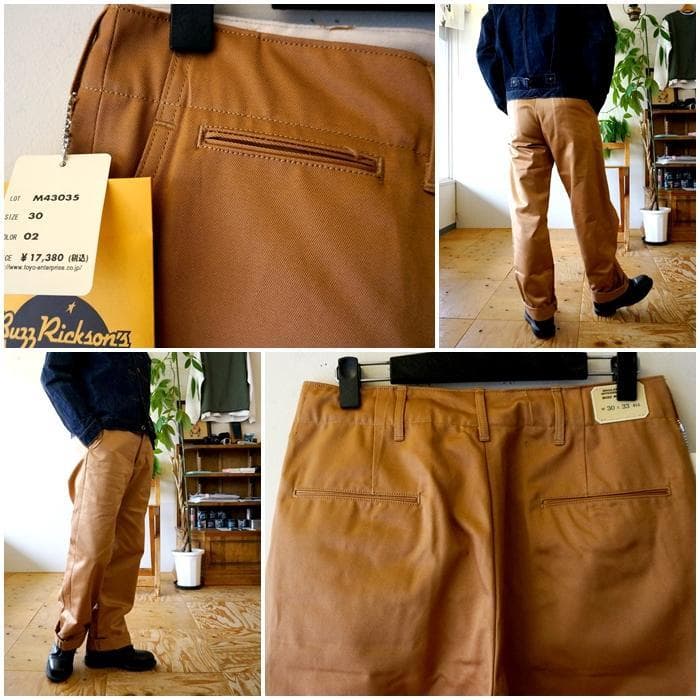 バズリクソンズ BUZZ RICKSONS チノパンツ M43035　 30