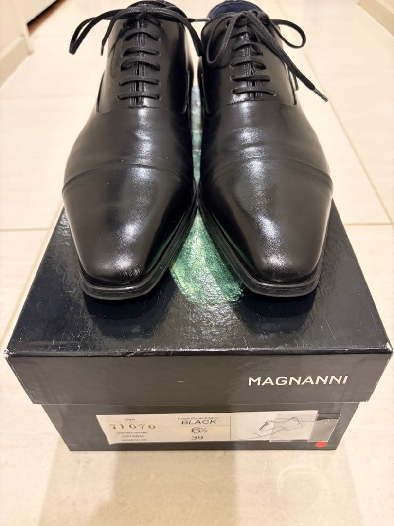 MAGNANNI マグナーニ、メンズ39, 黒、紐靴