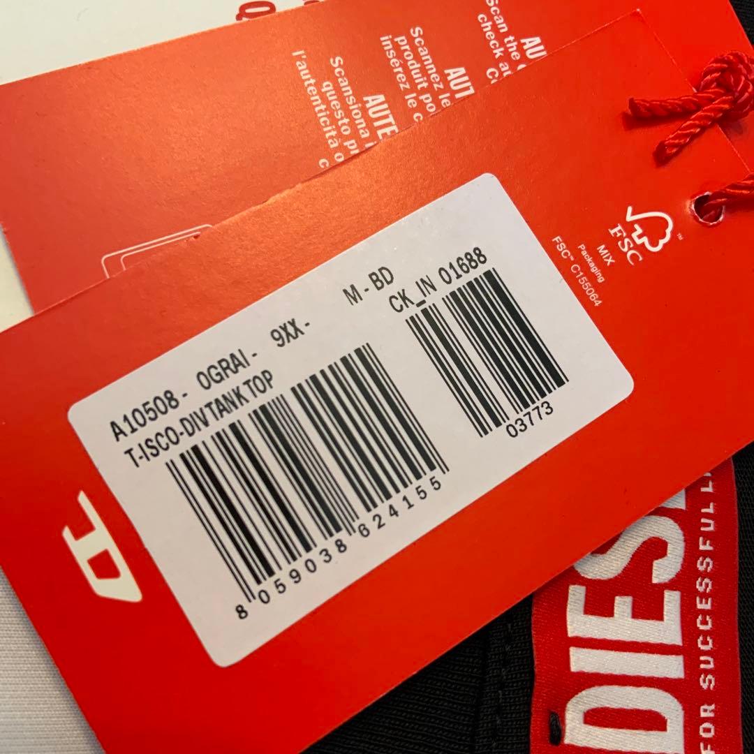 ラスト１点　DIESEL　T-ISCO-DIV　Ａ10508　M　ロゴ　ノースリ