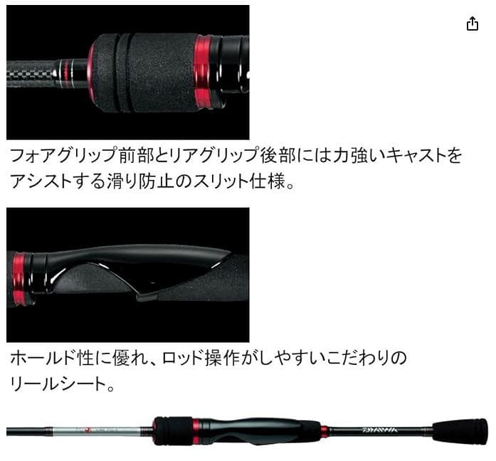 月下美人AJING 74L-S アジングロッド