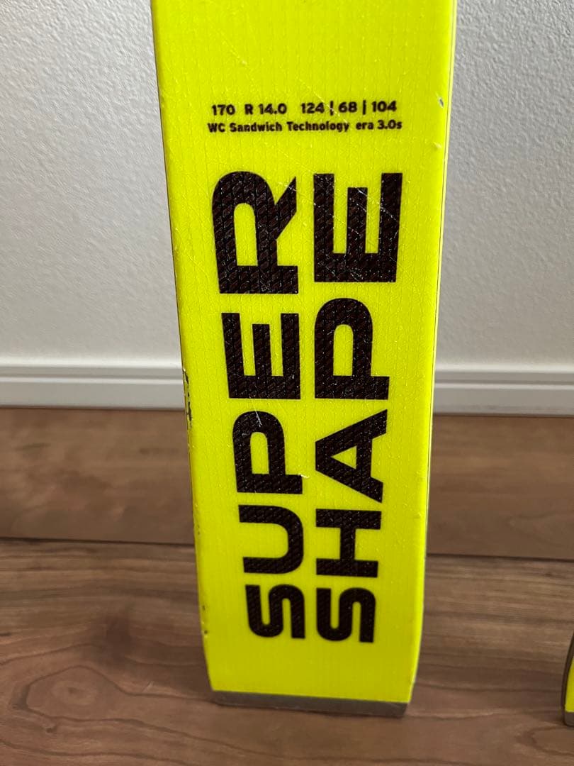HEAD SUPER SHAPE I SPEED スキー板 170cm