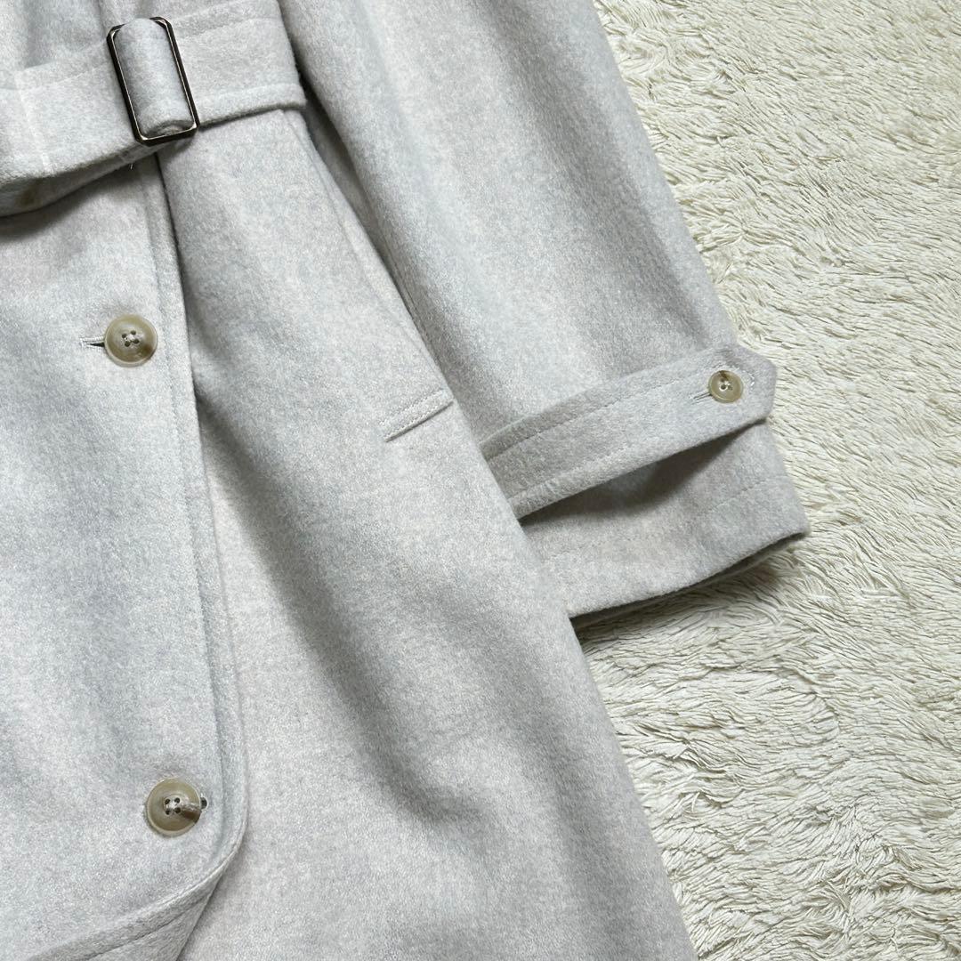 foufou フーフー ウールトレンチコート Rafine ライトグレー 0