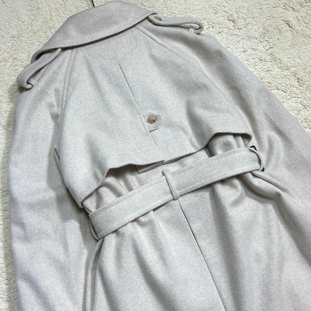 foufou フーフー ウールトレンチコート Rafine ライトグレー 0