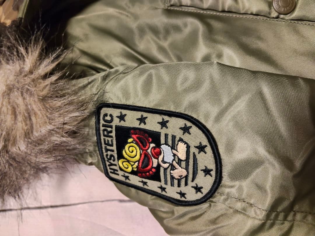 ヒステリックミニ　ミニタリージャケット　１４０