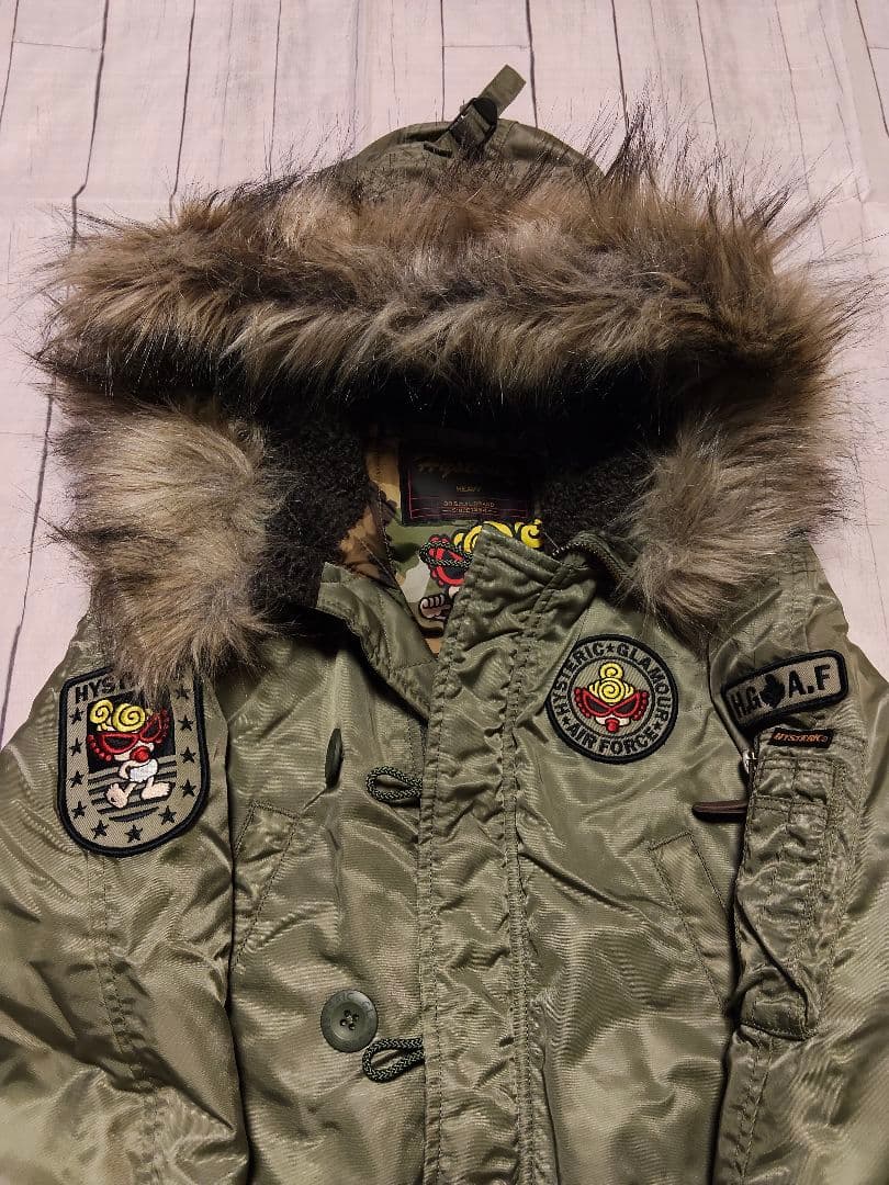 ヒステリックミニ　ミニタリージャケット　１４０