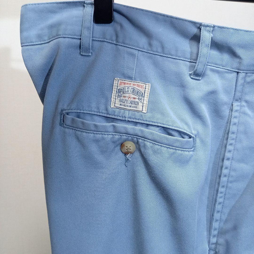 90s ポロ ラルフローレン 旧タグ ポロチノ ANDREW PANT W34
