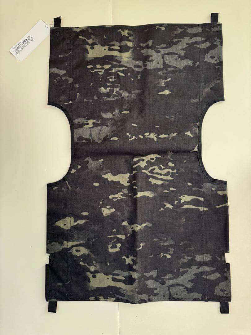 新品 BALLISTICS カーミットチェア 張り替えシート マルチカムブラック