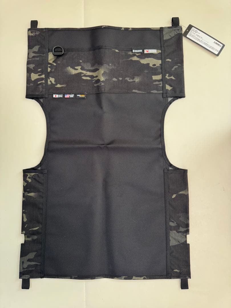 新品 BALLISTICS カーミットチェア 張り替えシート マルチカムブラック