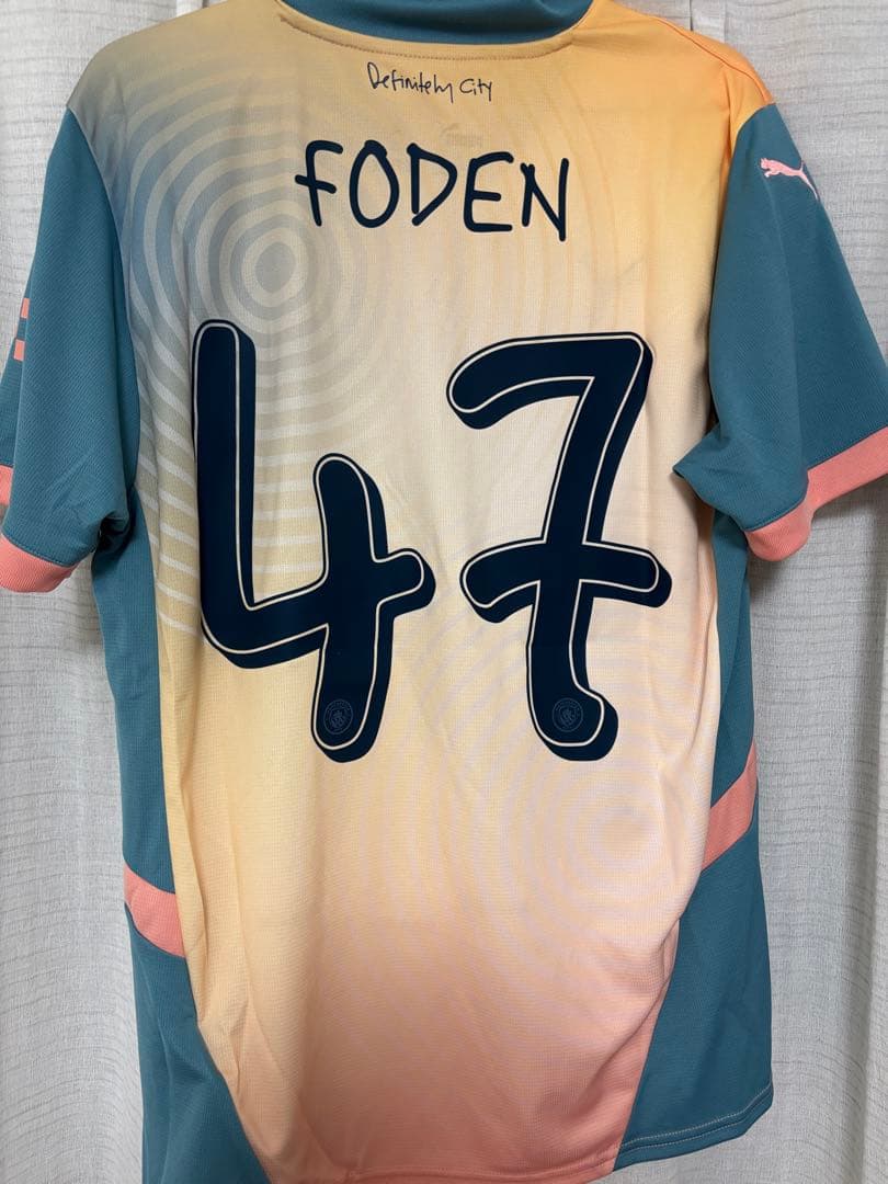 Manchester City 4th kit 47（正規品） タグ付き
