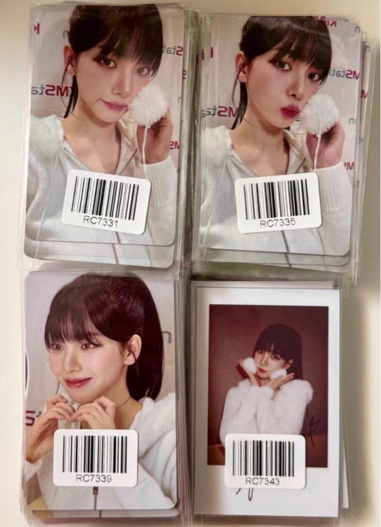 aespa kms 1.0 drama カリナ　中華　4枚セット