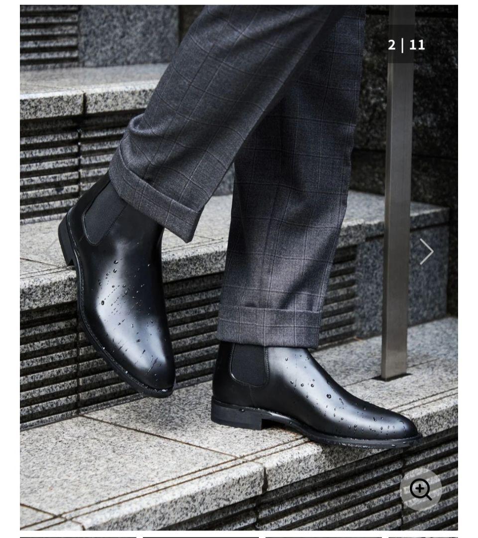 防水 誠十郎/BOSUI SEIJURO サイドゴアブーツ 三陽山長　Mサイズ