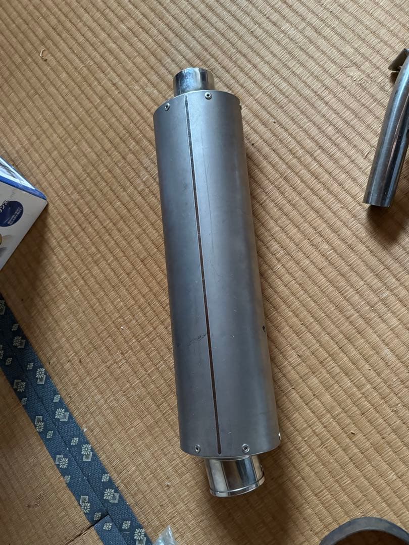 SKYWAVE250 CJ43用SBSサトウ左出しギャンタマフラー未使用　レア品