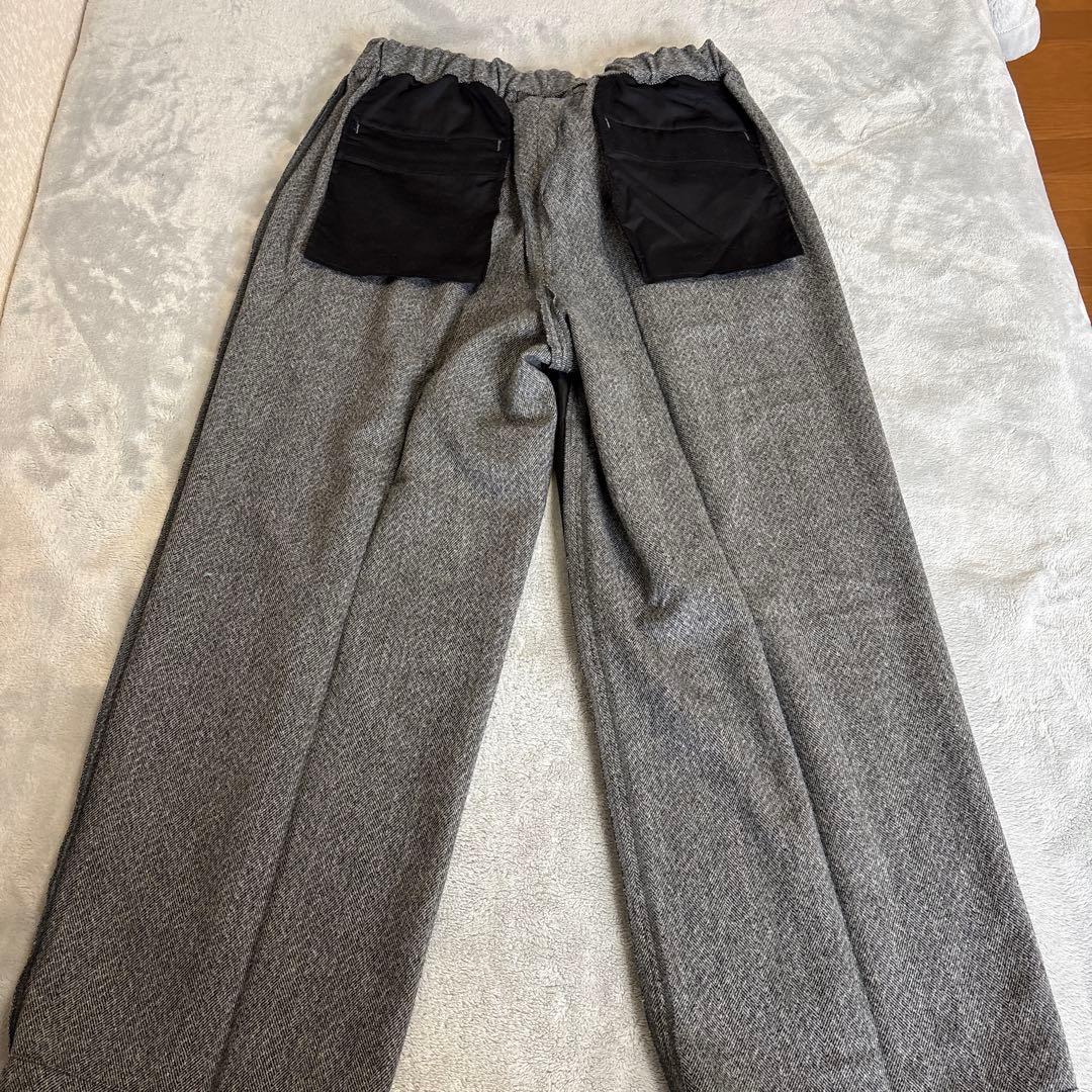 shiun TWEED STRAIGHT TROUSERS Sサイズ