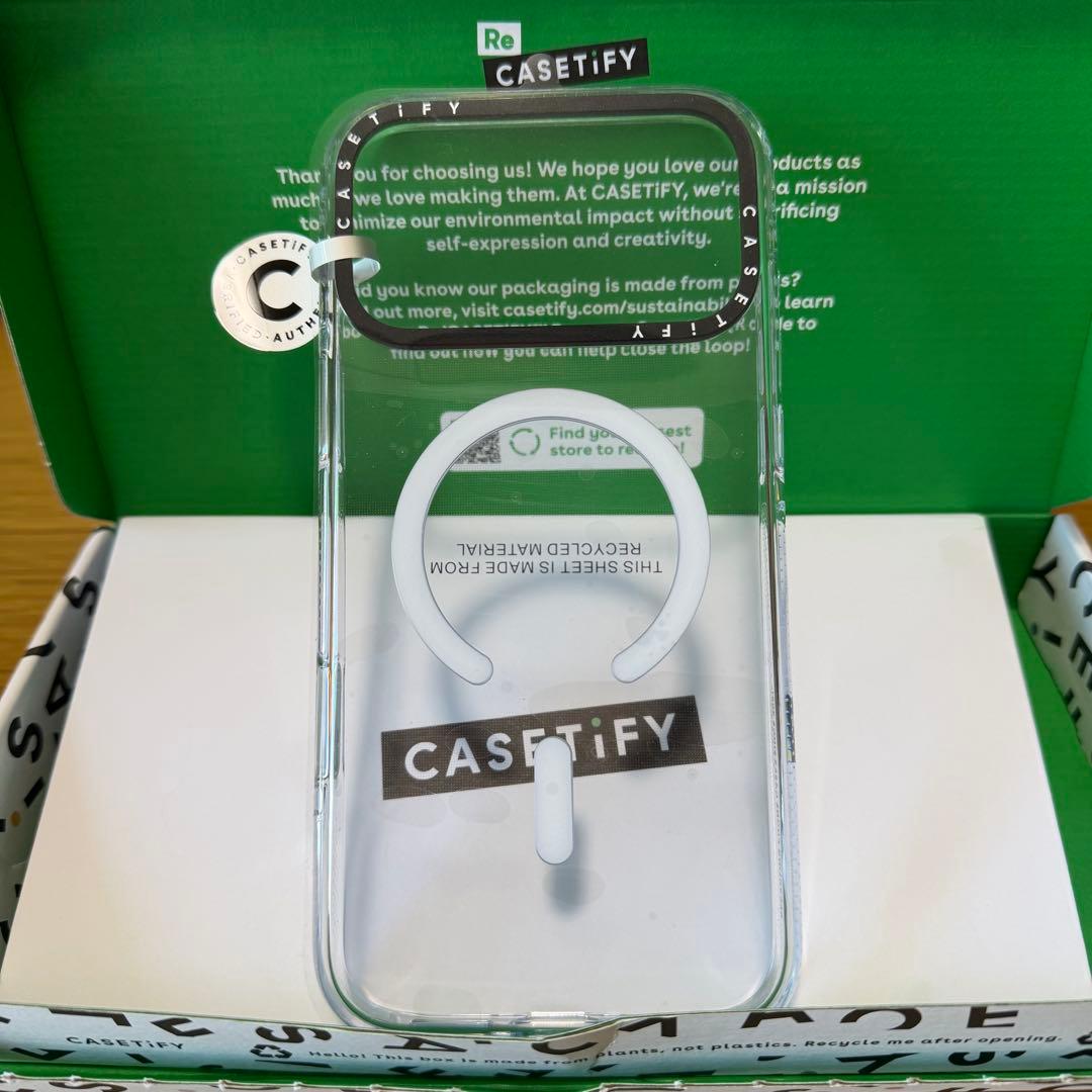 casetify iPhone 17promax クリア