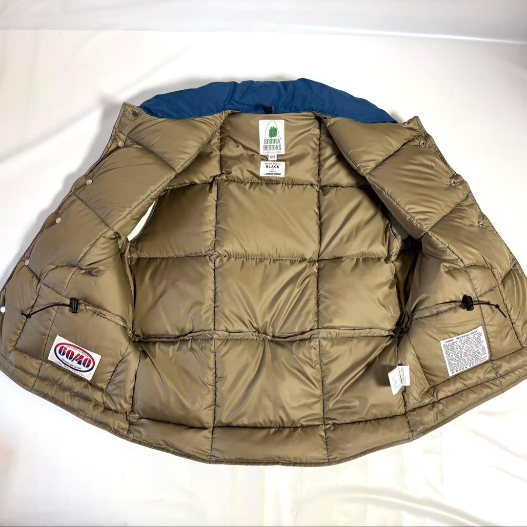 定価3万未使用 SIERRADESIGNS ダウンベスト シエラデザイン 別注品